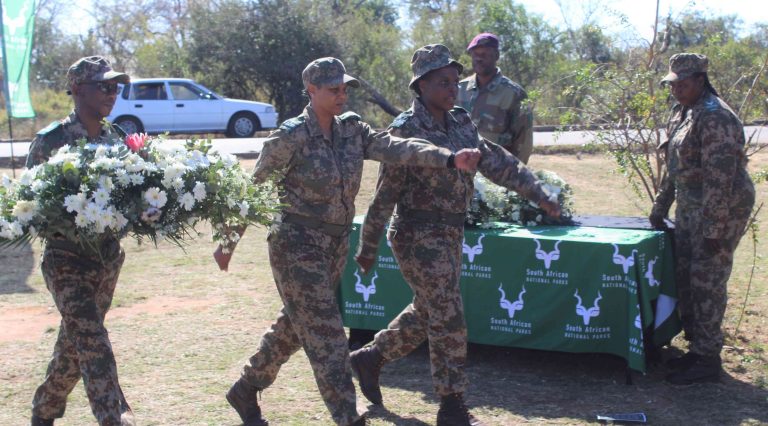 Photo 1 1- KNP World Ranger Day - Wreathlaying ceremony