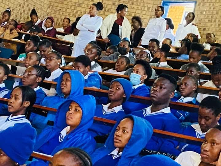 Caption Learners from various schools attending the Open Day