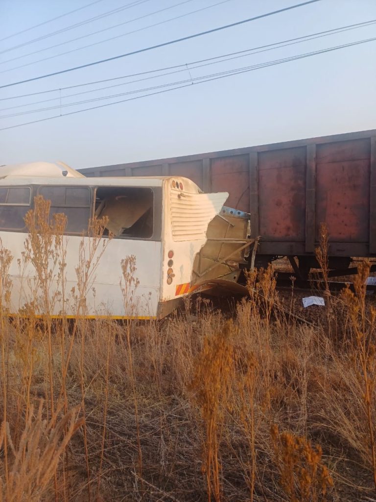 THE TRAIN CRASH