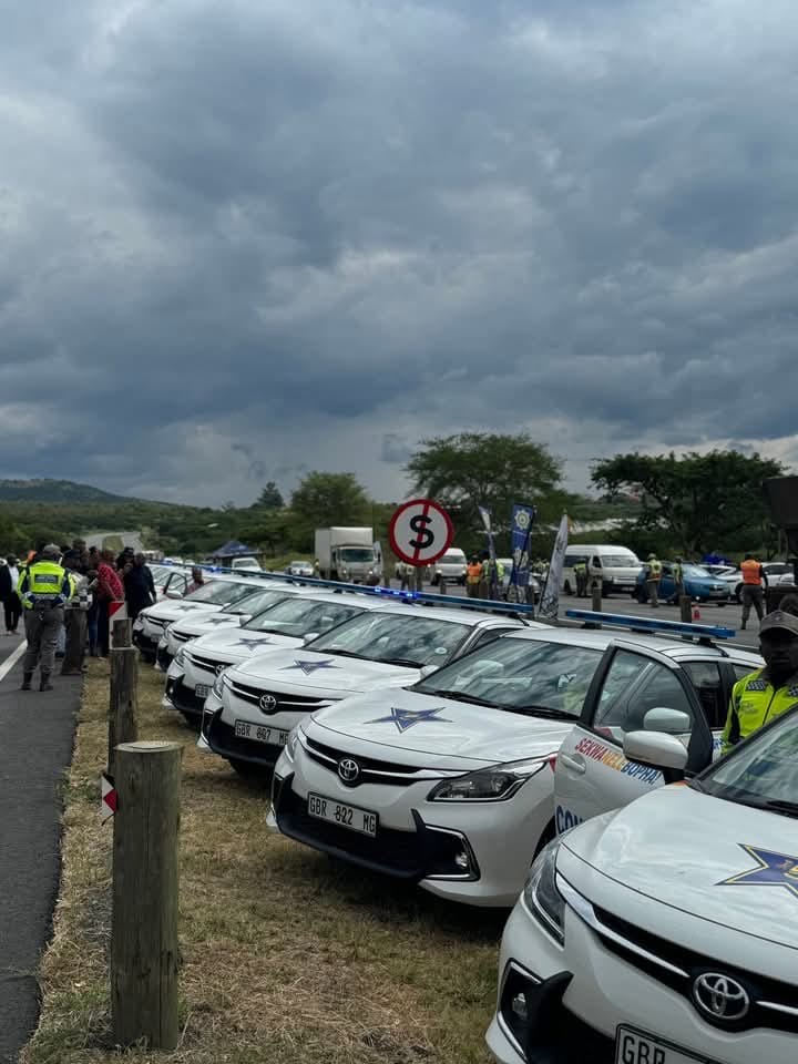 Pic: Vehicles to assist to maintain law and order on the roads