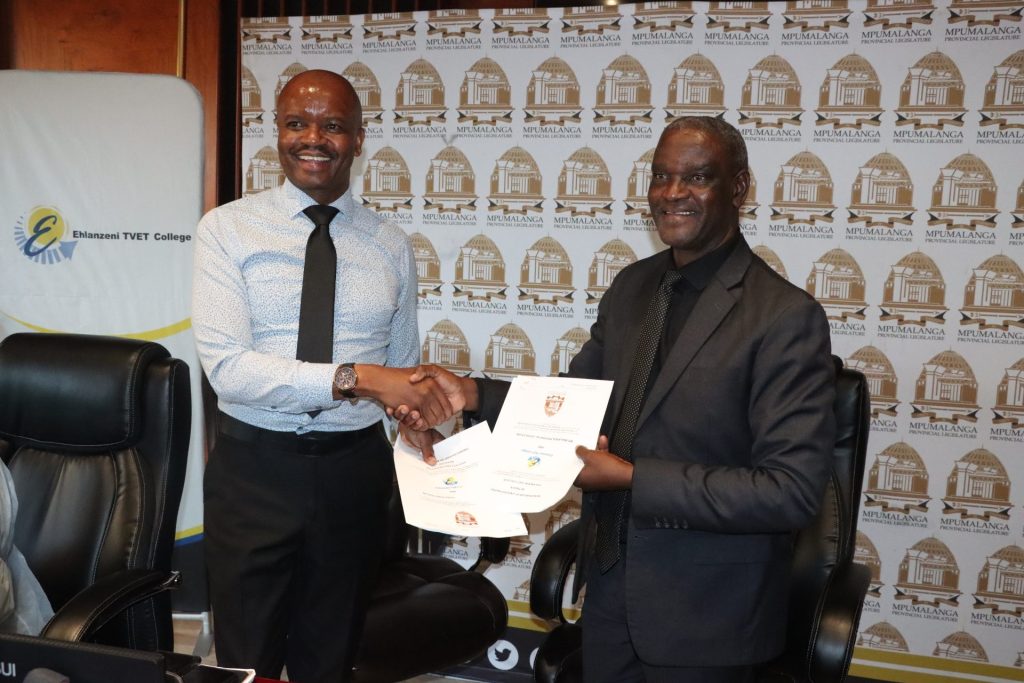 EM mbuyane and Hubert Shabangu
