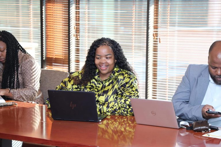 Caption;Mpumalanga DG, Maggie Skosana, during the engagements with Provincial Treasury