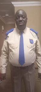 aption; The late traffic officer, Joseph Mtselu, who died while on duty in Middleburg